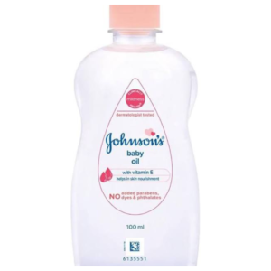 J&J BABY OIL 100ML