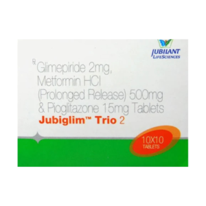 JUBIGLIM TRIO 2MG TABS
