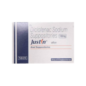 JUSTIN-100MG – SUPPOSITORIES