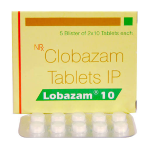 LOBAZAM 10MG TABS