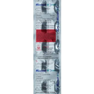 MAXICEF O 200 TAB 10S