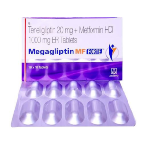MEGAGLIPTIN MF FORTE TAB 10S