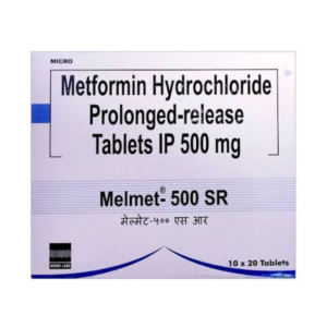 MELMET 500MG TABS