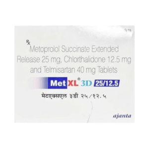 MET XL 3D 25/12.5MG TAB