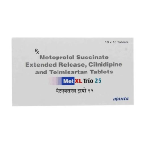 MET XL TRIO 25MG TABS