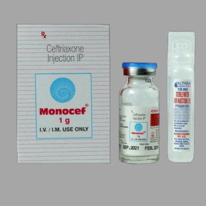 MONOCEF 1GM INJ