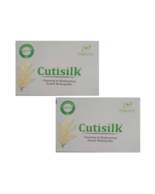 Cutisilk Moisturizing Soap - 75 gm, Pack Of 2
