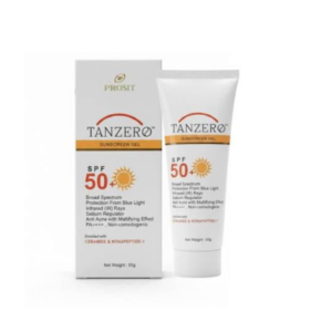 Tanzero Sunscreen Gel, SPF 50+, 50 gm